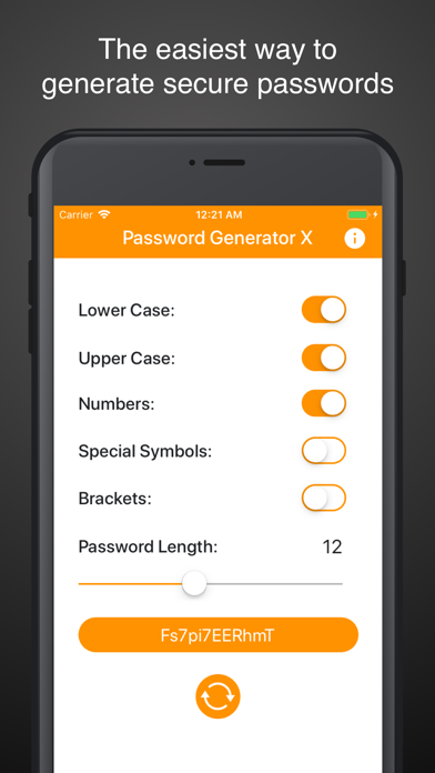 Password Generator X screenshot 2