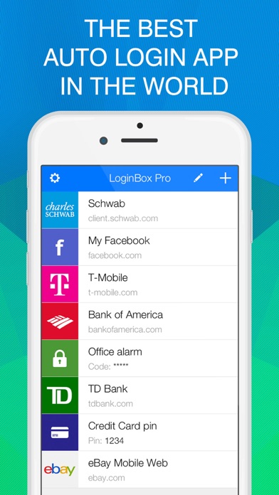 Password & Keychain Secured Manager - LoginBox screenshot 5