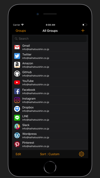 Password Manager - Easy Pass2 screenshot 5