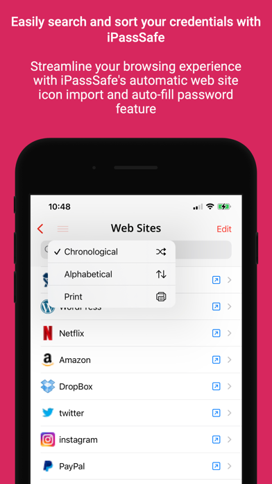 Password Manager iPassSafe . screenshot 7