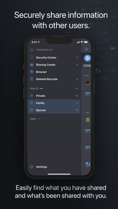 Password Manager - mSecure screenshot 1