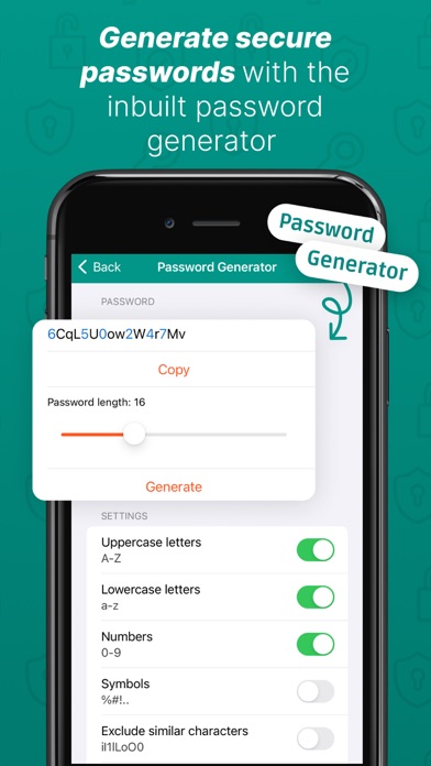 Password Safe and Manager screenshot 1