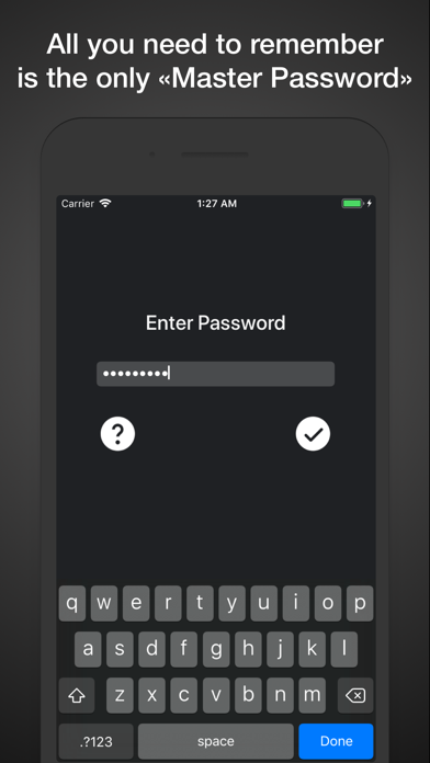Passwords Cloud screenshot 1