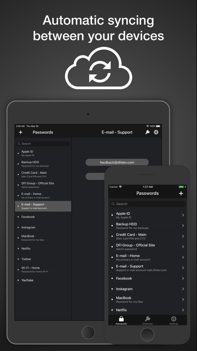 Passwords Cloud screenshot 4