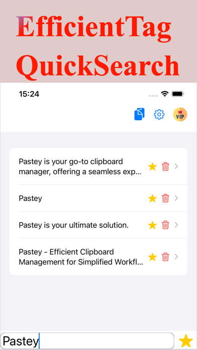 Pastey - Efficient Clipboard ! screenshot 3