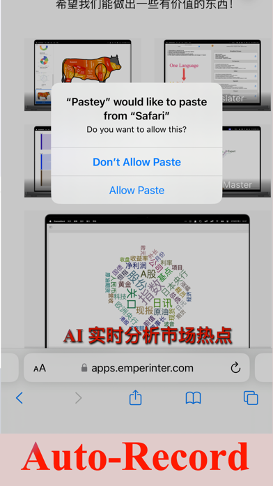 Pastey - Efficient Clipboard ! screenshot 2