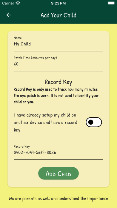 Patch Me: Eye Patch Tracking screenshot 1