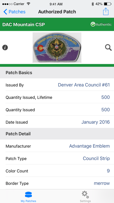PatchScan screenshot 3