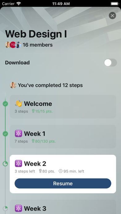 Path App screenshot 1