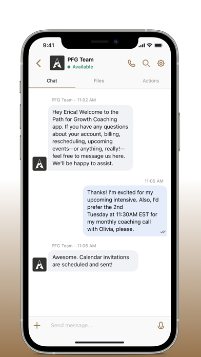 Path for Growth Coaching screenshot 3