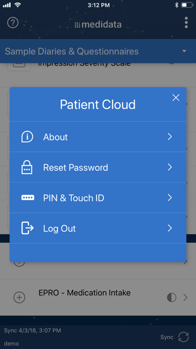 Patient Cloud screenshot 1