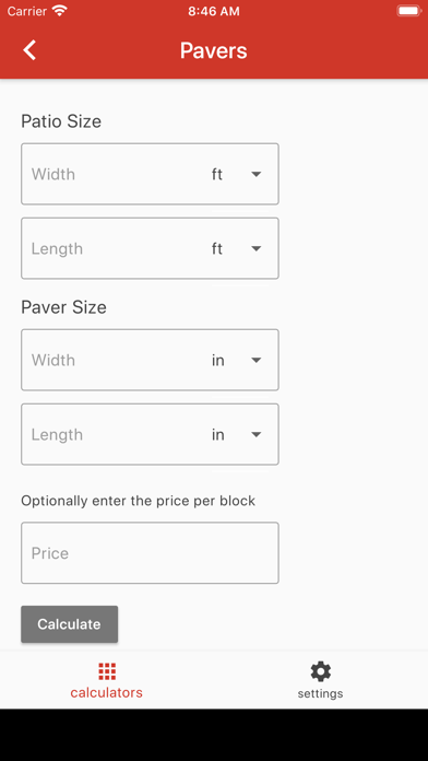 Patio Calculator Plus screenshot 4