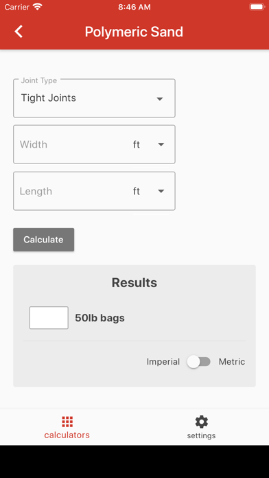 Patio Calculator Plus screenshot 2