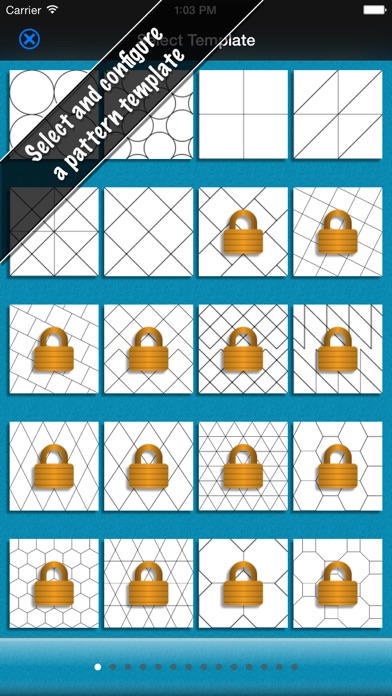 Pattern Artist Free - Easily Create Patterns, Wallpaper and Abstract Art screenshot 4