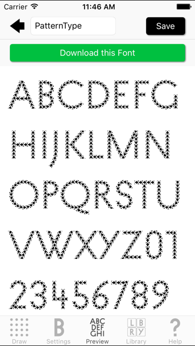 Pattern Type screenshot 1