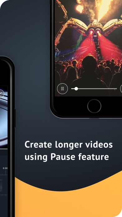 PauseCam Video Recorder Camera screenshot 2