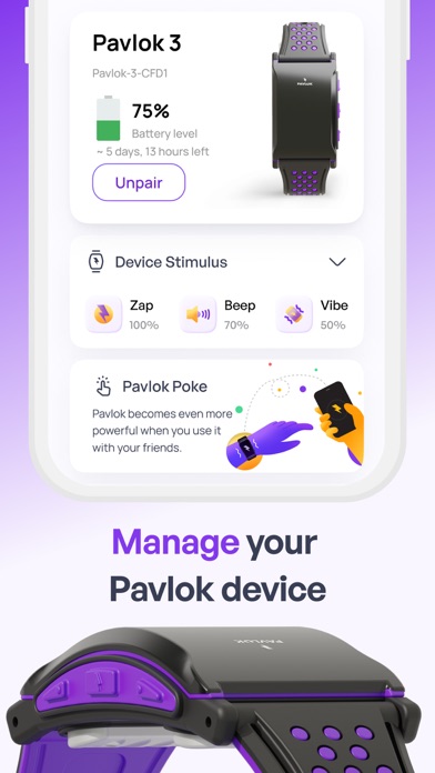 Pavlok screenshot 4