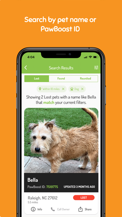 PawBoost - Lost and Found Pets screenshot 8