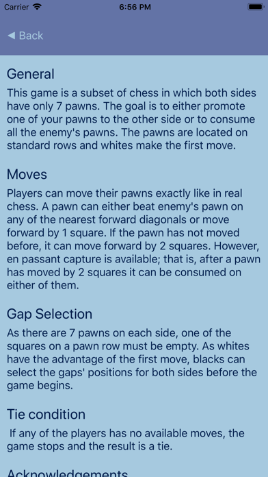 Pawn Race: A Tiny Chess Game screenshot 1