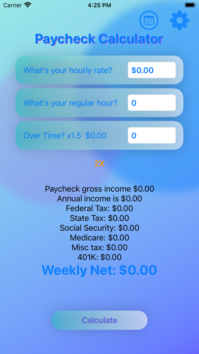 Paycheck Buddy screenshot 5