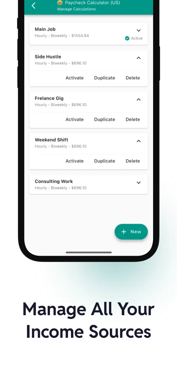 Paycheck Calculator US - Pay44 screenshot 3