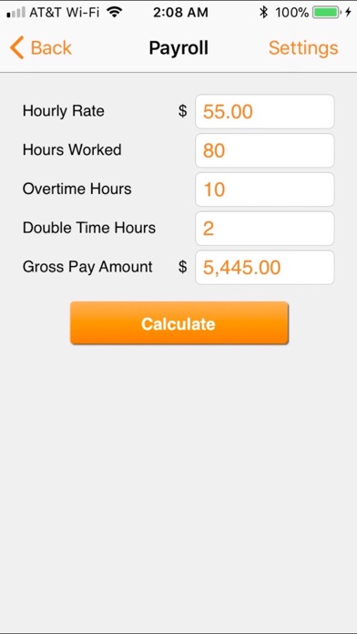 Paycheck Lite : Mobile Payroll screenshot 4
