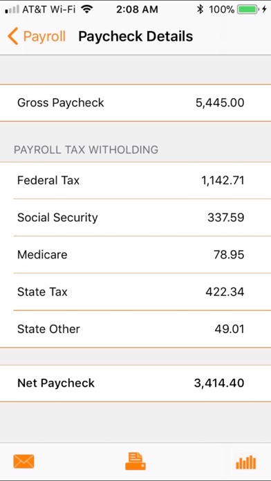 Paycheck Lite : Mobile Payroll screenshot 1
