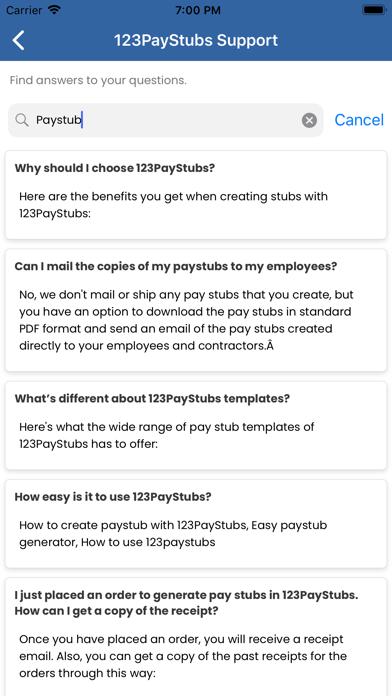 Paycheck: Paystub Generator screenshot 1