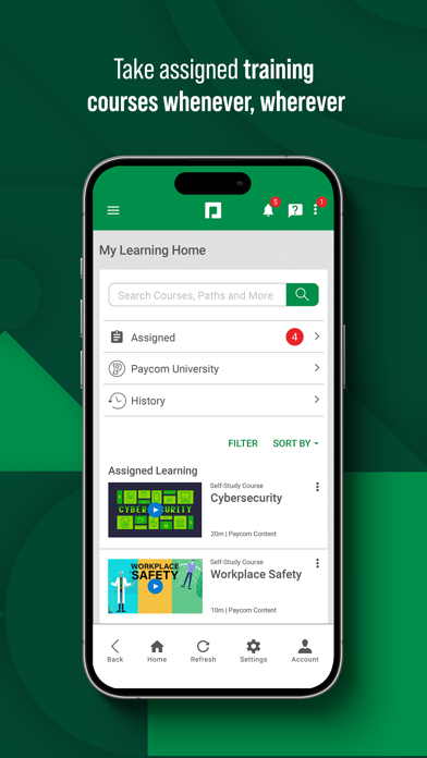Paycom screenshot 2