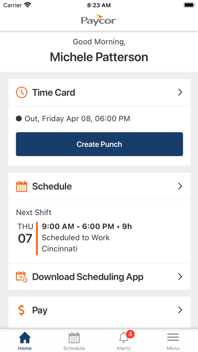 Paycor Mobile screenshot 8