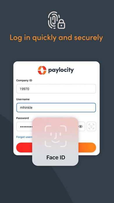 Paylocity screenshot 1