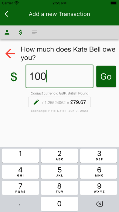 PayMeLater Friend Debt Tracker screenshot 1