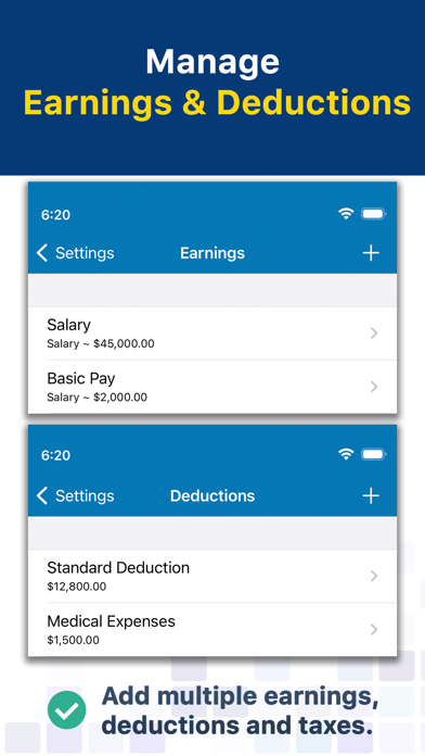 Paystub Builder: PDF Payslips screenshot 1