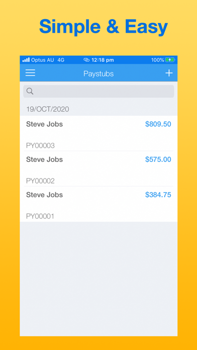 Paystub Maker screenshot 3