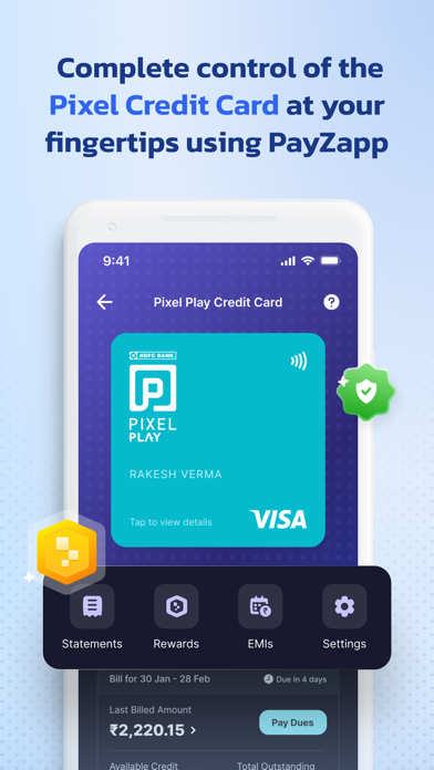 PayZapp UPI, Pixel Credit Card screenshot 6