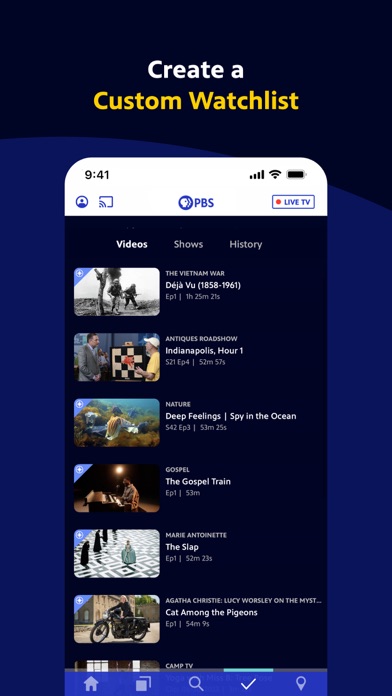 PBS: Watch TV & Documentaries screenshot 1