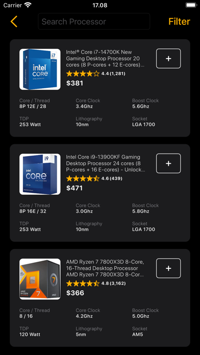 PC Builder: Part picker screenshot 4