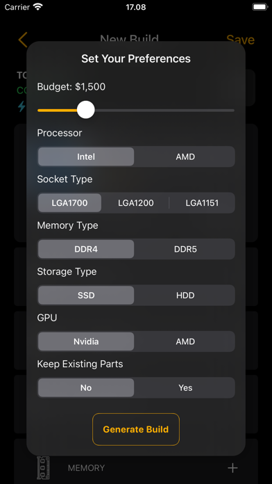 PC Builder: Part picker screenshot 3