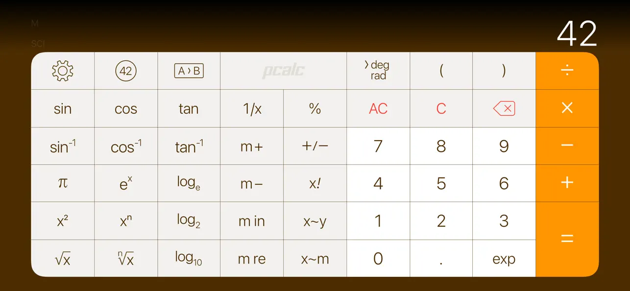 PCalc Lite screenshot 4