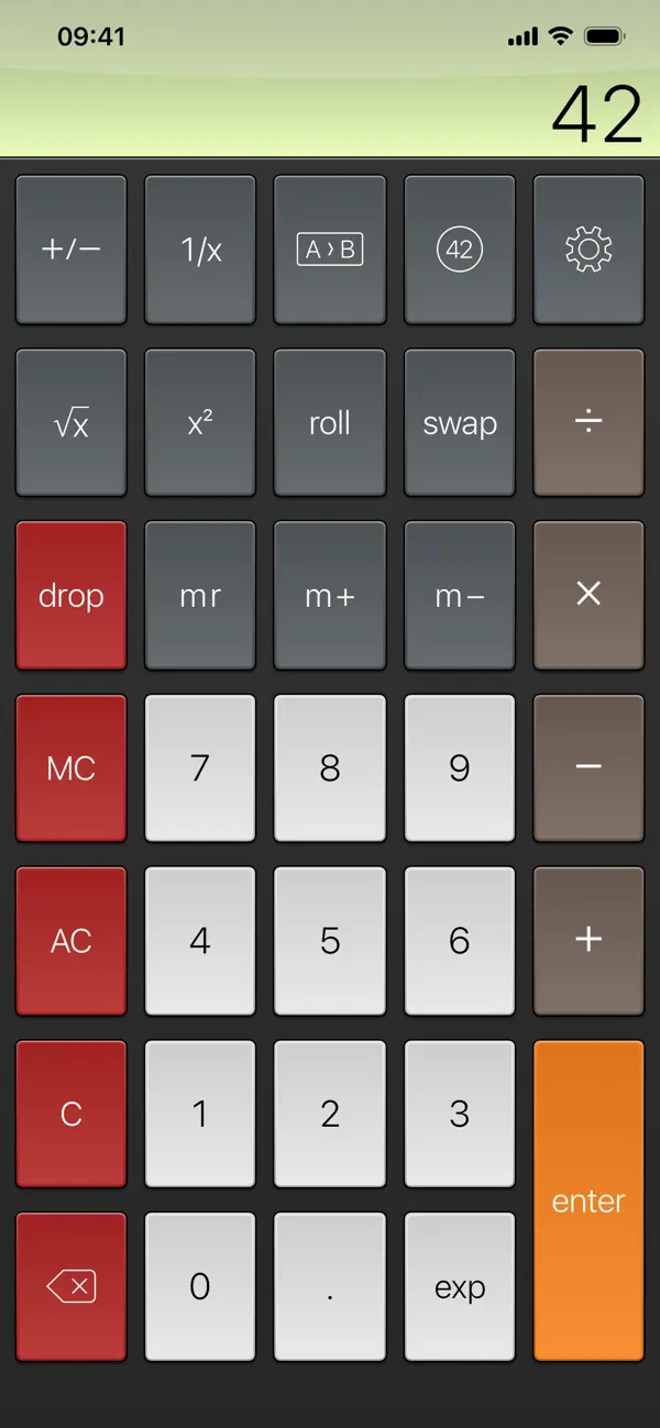 PCalc Lite screenshot 3