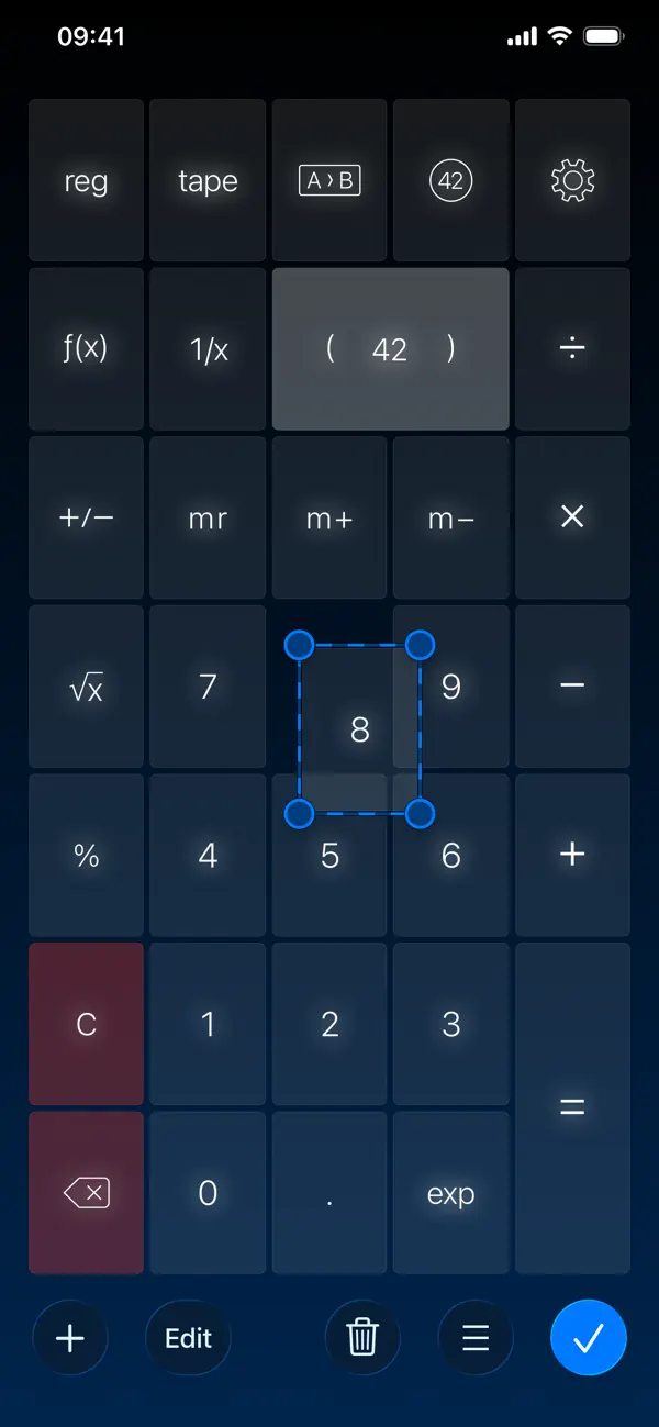 PCalc screenshot 2