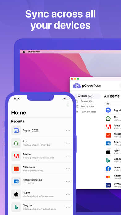 pCloud Pass - Password manager screenshot 1