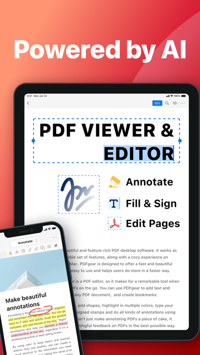PDF Gear - PDF Editor & Reader screenshot 1