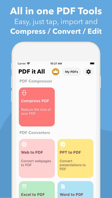 PDF it All Document Converter screenshot 2