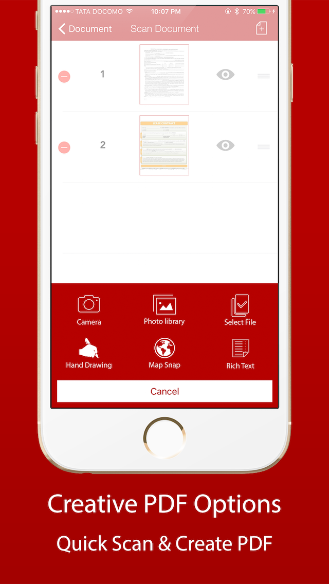 PDF Maker : Converter,Scanner screenshot 1