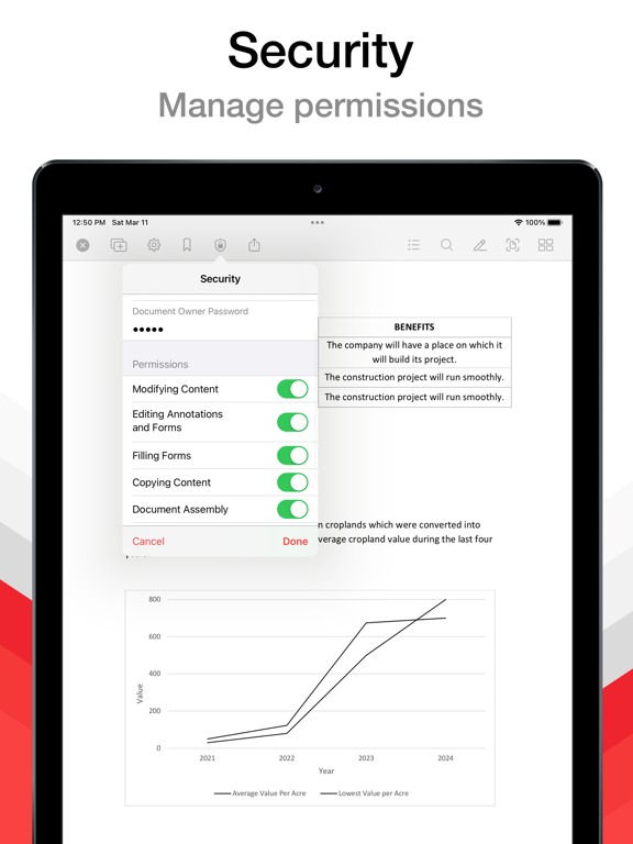 PDF Pro - Reader Editor Forms screenshot 2