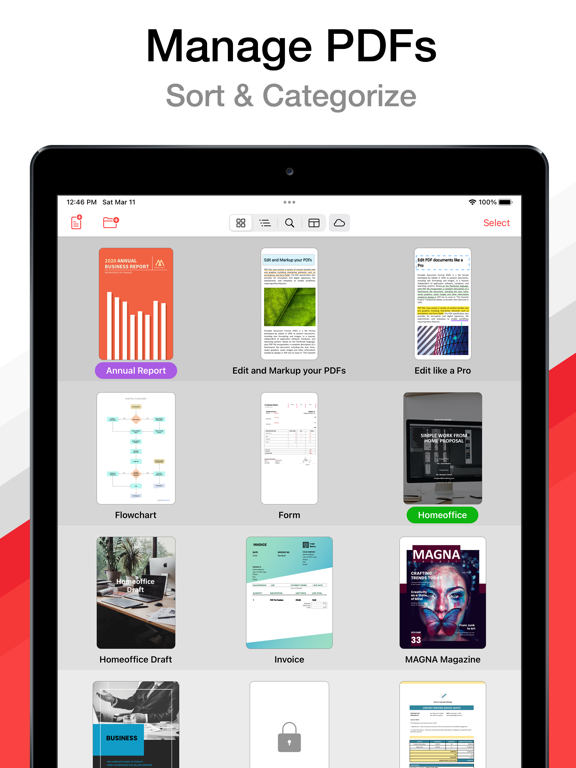 PDF Pro - Reader Editor Forms screenshot 8