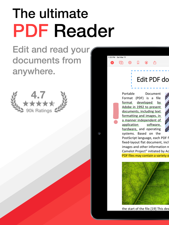 PDF Pro - Reader Editor Forms screenshot 10