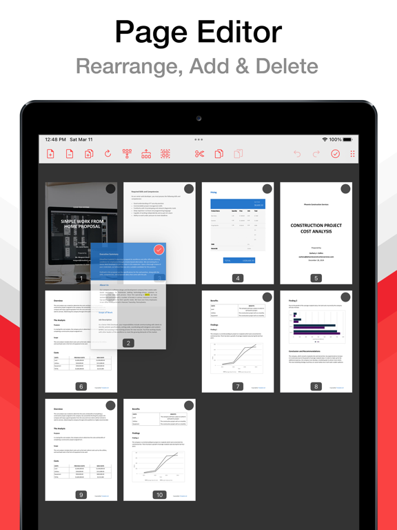 PDF Pro - Reader Editor Forms screenshot 5