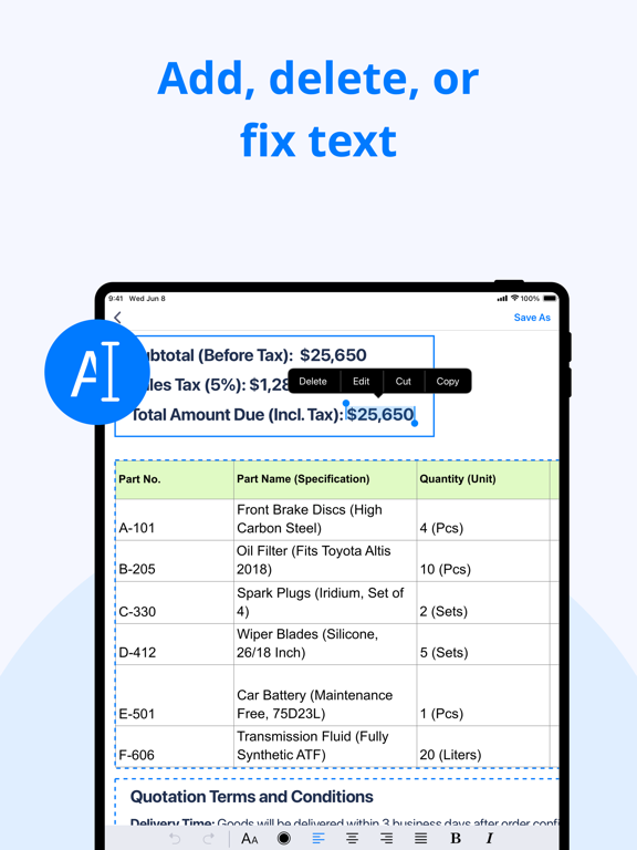 PDF Reader - Editor & Viewer screenshot 8